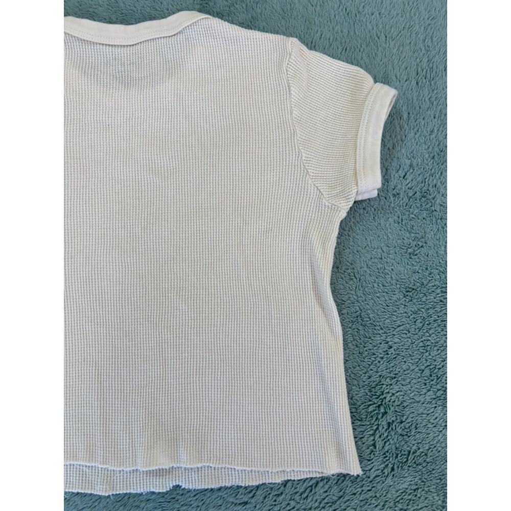 John Galt 100% Cotton White Tee Size US (S) Small Made in Switzerland - Picture 5 of 7